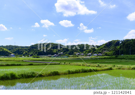 のどかな田舎の風景 121142041