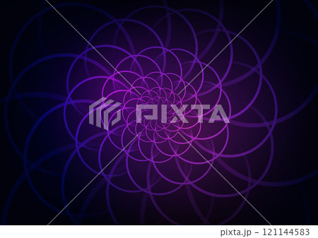 Abstract swirl art purple presentation background  121144583