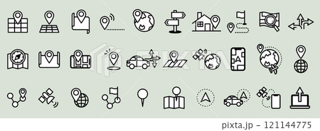 ナビアイコンセット ナビアイコンセット 121144775