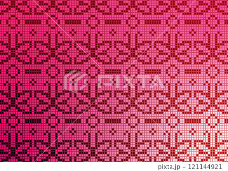 Red line aztec texture ancient fabric background Red line aztec texture ancient fabric background 121144921