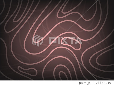 Graphic brown art swirl line modern background  121144949