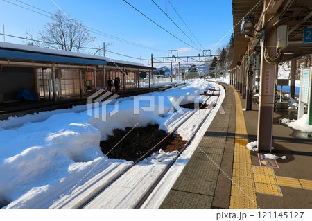 JR東日本飯山線の越後川口駅から十日町駅までの風景(2022年12月) JR東日本飯山線の越後川口駅から十日町駅までの風景(2022年12月) 121145127