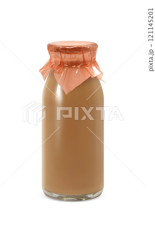 コーヒー牛乳のイラスト リアル 瓶 コーヒー牛乳のイラスト リアル 瓶 121145201