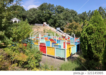 三田市 深田公園 巨大迷路 三田市 深田公園 巨大迷路 121145995