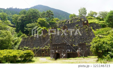 別子銅山 東平貯鉱庫跡 別子銅山 東平貯鉱庫跡 121146723