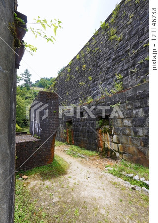 東洋のマチュピチュ別子銅山 東平貯鉱庫跡 東洋のマチュピチュ別子銅山 東平貯鉱庫跡 121146738