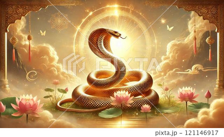 蛇と極楽浄土 121146917