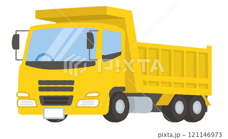 ダンプカーのイラスト ダンプカーのイラスト 121146973