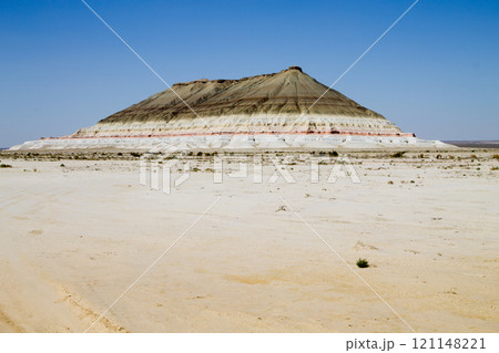 Baysary mountain view, Mangystau region, Kazakhstan 121148221