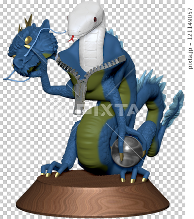 Shedding from the Year of the Dragon to the Year of the Snake 121149057