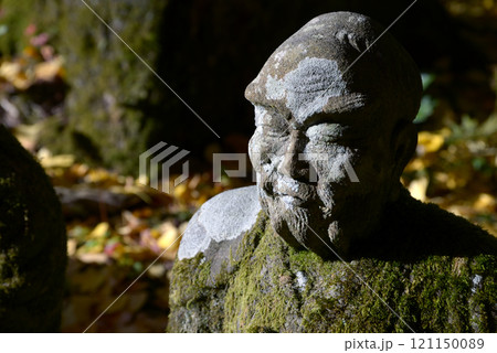 赤山禅院 十六羅漢石像 京都市左京区 赤山禅院 十六羅漢石像 京都市左京区 121150089