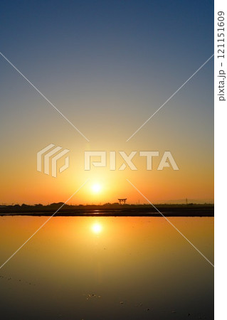 弥彦大鳥居（新潟県） 121151609