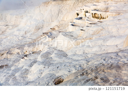Travertine terraces at Pamukkale 121151719