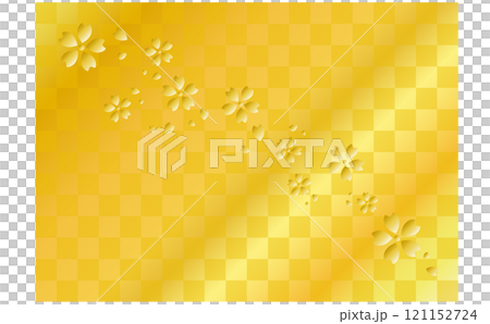 金櫻花暴風雪背景 121152724