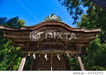 紙の神様をまつる神社の秋　岡太神社・大瀧神社　 121152752