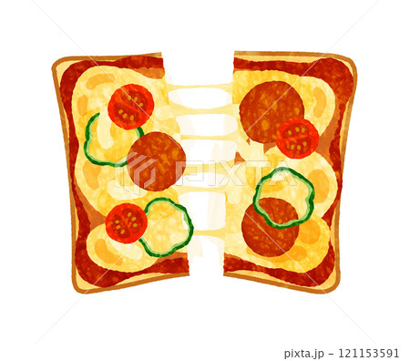 ピザトースト ピザトースト 121153591