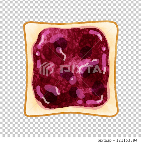 藍莓果醬吐司 121153594