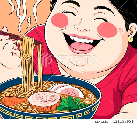 ダイエットをとるかラーメンを摂るか 121153951