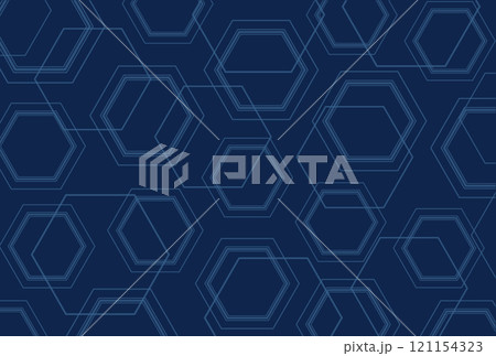 六角形 和柄 模様 背景 六角形 和柄 模様 背景 121154323
