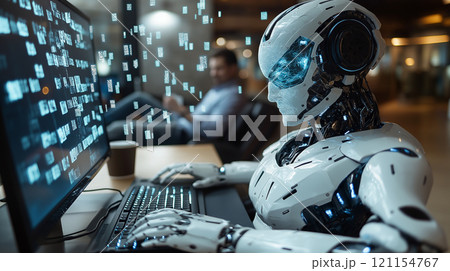 人間の代わりに仕事をするAI 121154767