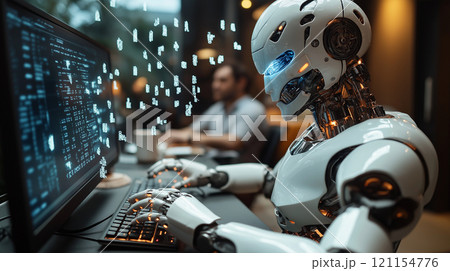 人間の代わりに仕事をするAI 121154776