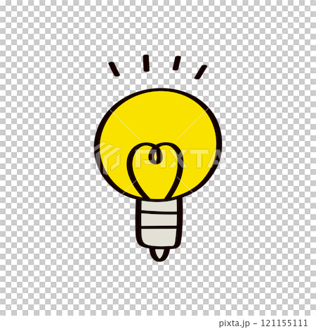 Illustration of a light bulb 121155111