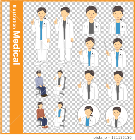 Medical welfare people set Medical welfare people set 121155150