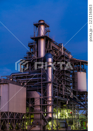 北九州工場朝風景（苅田バイオマスエナジー）【福岡県北九州市】 121156863