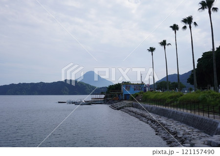 「池田湖と開聞岳の絶景！指宿の大自然を満喫しよう」 121157490