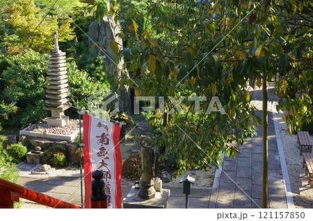 なごや七福神めぐり　客殿から見た境内 121157850