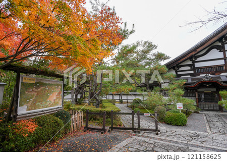 徳川家康の遺髪を祀る東照宮が境内にある京都・南禅寺の金地院 121158625