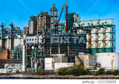 北九州工場朝風景(新日鉄住金化学)【福岡県北九州市】 北九州工場朝風景(新日鉄住金化学)【福岡県北九州市】 121158659