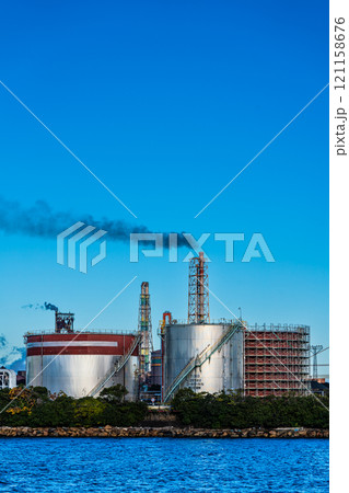 北九州工場朝風景(新日鉄住金化学)【福岡県北九州市】 北九州工場朝風景(新日鉄住金化学)【福岡県北九州市】 121158676