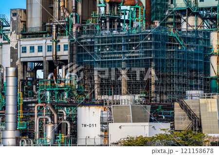 北九州工場朝風景(新日鉄住金化学)【福岡県北九州市】 北九州工場朝風景(新日鉄住金化学)【福岡県北九州市】 121158678