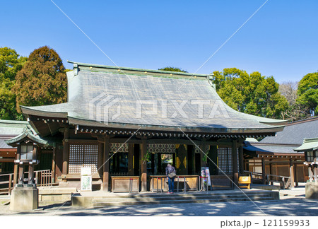 埼玉県 武蔵一宮氷川神社(大宮氷川神社) 拝殿 埼玉県 武蔵一宮氷川神社(大宮氷川神社) 拝殿 121159933