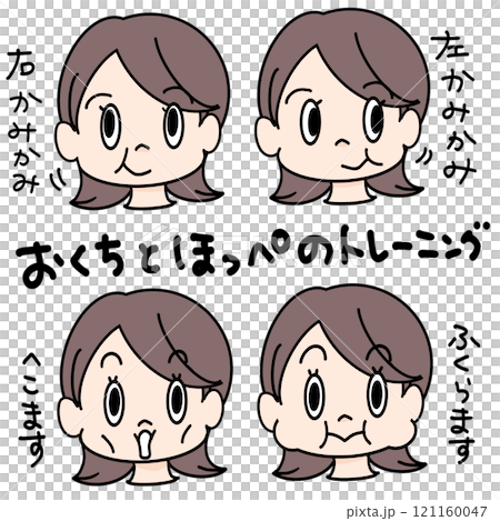 男孩臉部體操插畫集 121160047