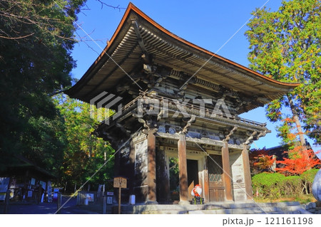 秋の三井寺(仁王門・大津市) 秋の三井寺(仁王門・大津市) 121161198