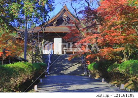 秋の三井寺（国宝金堂・大津市） 121161199