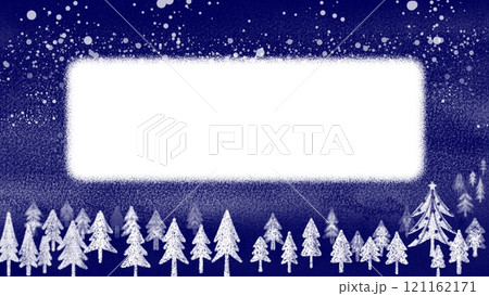 クリスマス、サンタクロースのプレゼント、幻想的でかわいい背景イラスト。 121162171