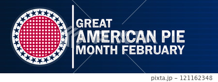 Great American Pie Monthのイラスト素材 [121162348] - PIXTA