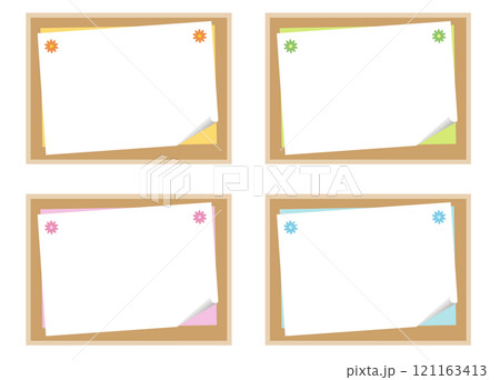 お洒落で可愛い、メッセージボードのセット。4色揃えました。 お洒落で可愛い、メッセージボードのセット。4色揃えました。 121163413