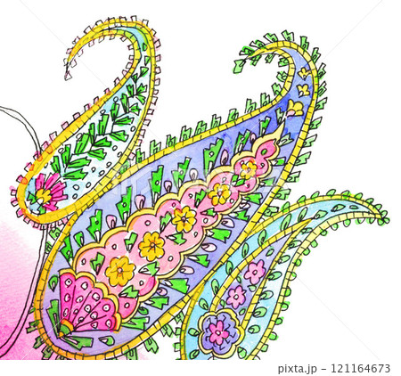 水彩で描いたペズレー241215pix7 水彩で描いたペズレー241215pix7 121164673