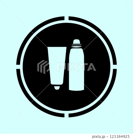 skincare facial wash icon skincare facial wash icon 121164925