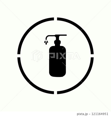 soap bottle icon vectors illustration soap bottle icon vectors illustration 121164951