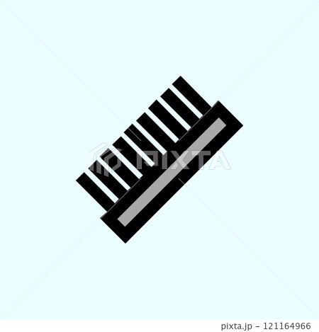 simple design clothes brush icon 121164966