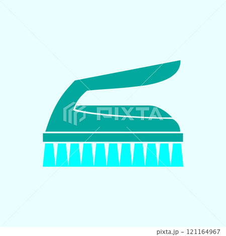 simple design clothes brush icon 121164967