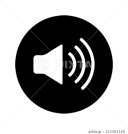 audio speaker icon vectors illustration 121165129
