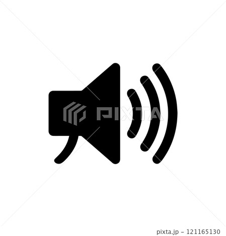 audio speaker icon vectors illustration 121165130