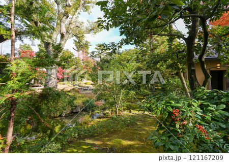 ロシア外交の歴史的会議の舞台「無鄰菴」（近代日本庭園の傑作・国の名勝指定） 121167209