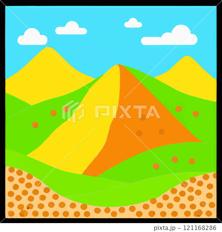 Mountain Peak Path Panorama Adventure Mountain Peak Path Panorama Adventure 121168286